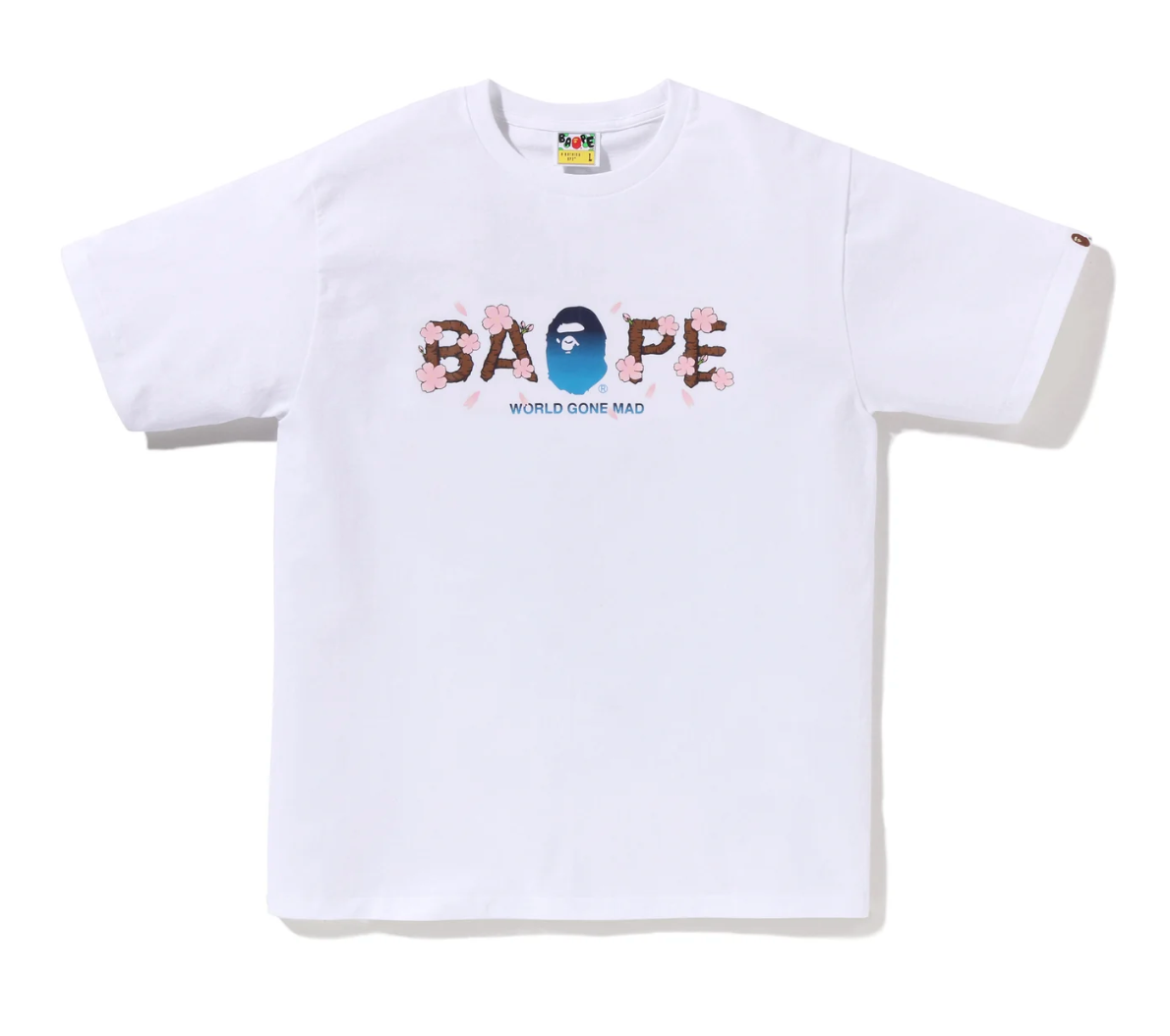 Sakura Tee Ape Head WGM White