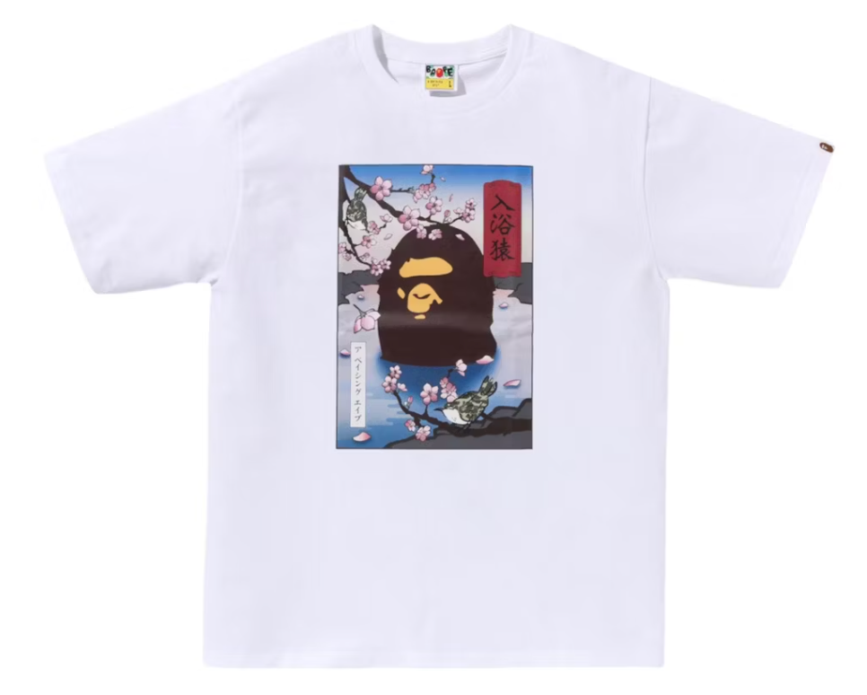 Japan A Bathing Ape Tee (SS25) White