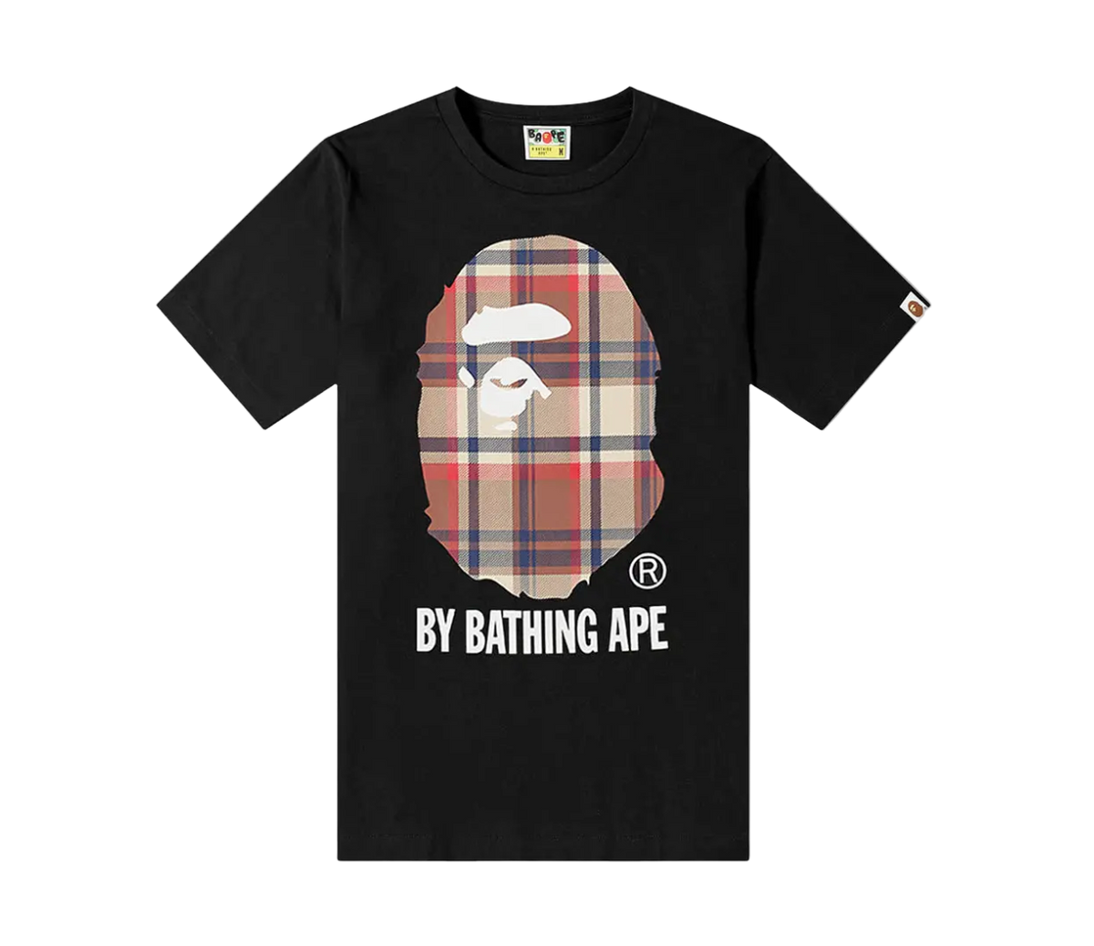 Check By Bathing Ape Tee Black/Red