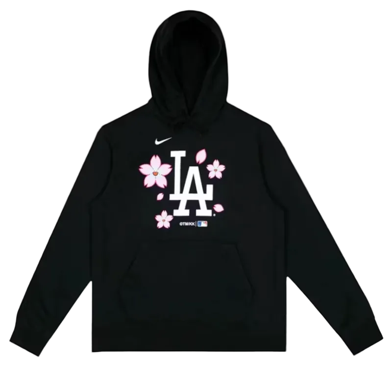 Takashi Murakami x MLB World Tour Tokyo Series 2025 Dodgers Hoodie Black
