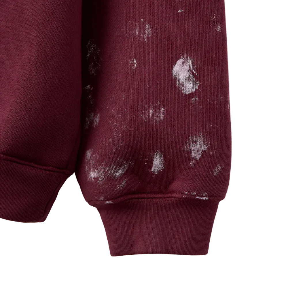 Burgundy Club Crewneck