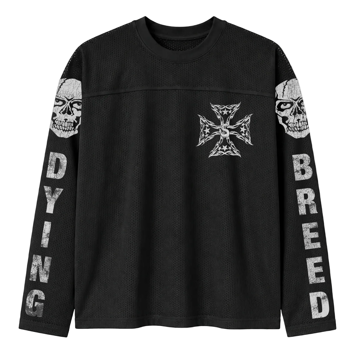 Black Mesh Jersey