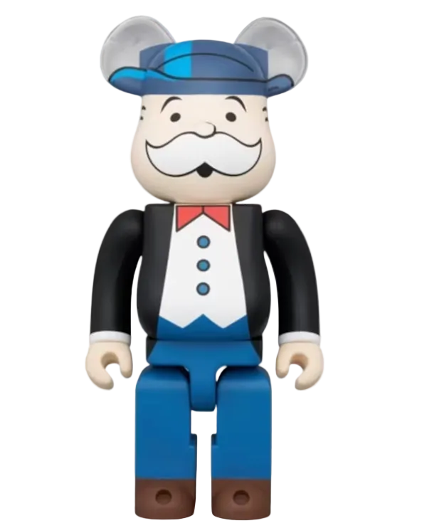 Bearbrick Monopoly Mr.Monopoly 400%