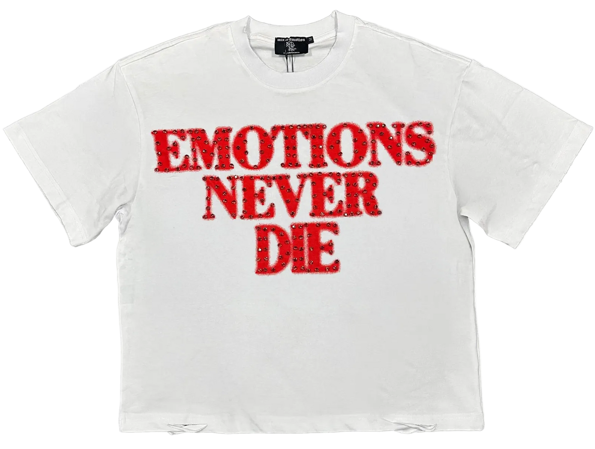 Red End Rhinestone Tee
