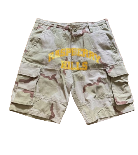 Raspberry Hills Light Camo Shorts