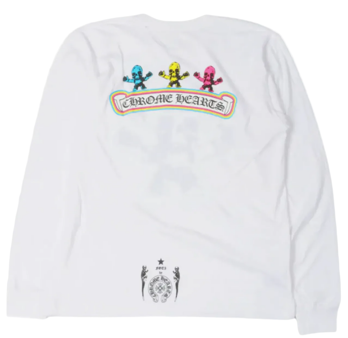 Foti White Rainbow L/S