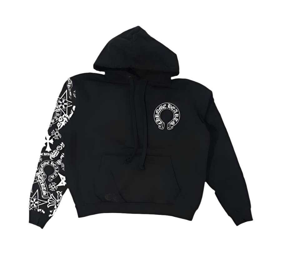 Stencil Sleeve Hoodie