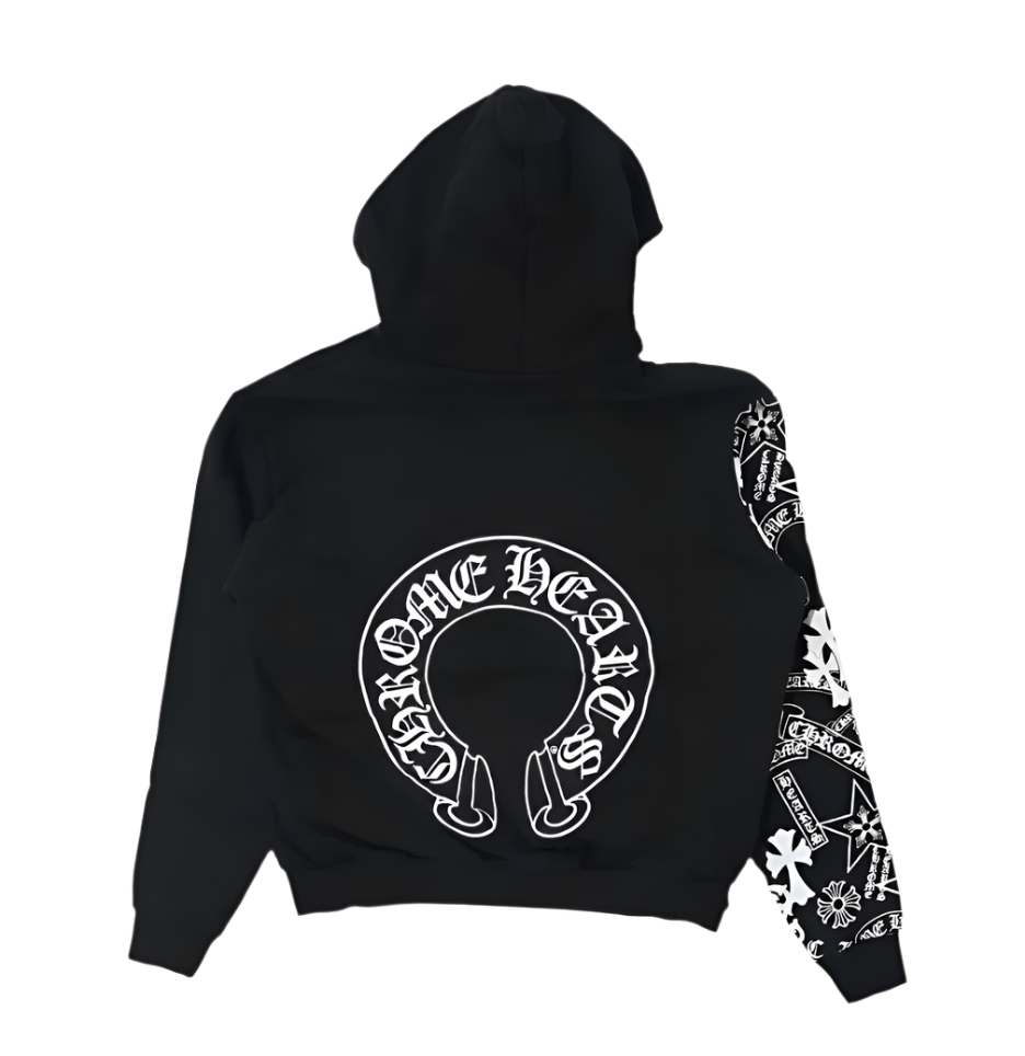 Stencil Sleeve Hoodie