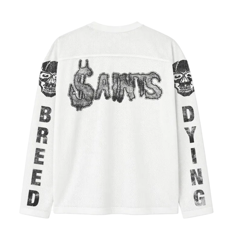 Mesh White Jersey