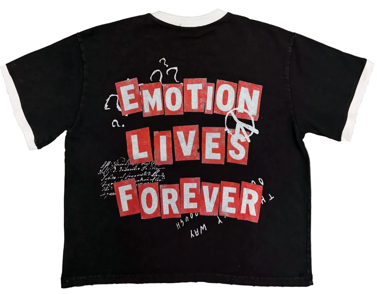 Black Static Tee