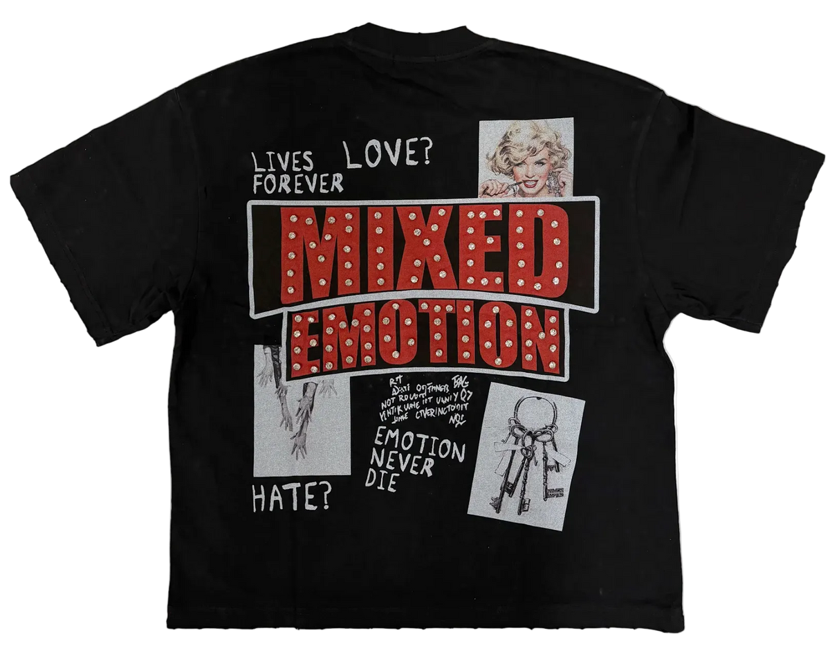 Black Lost Identity Tee