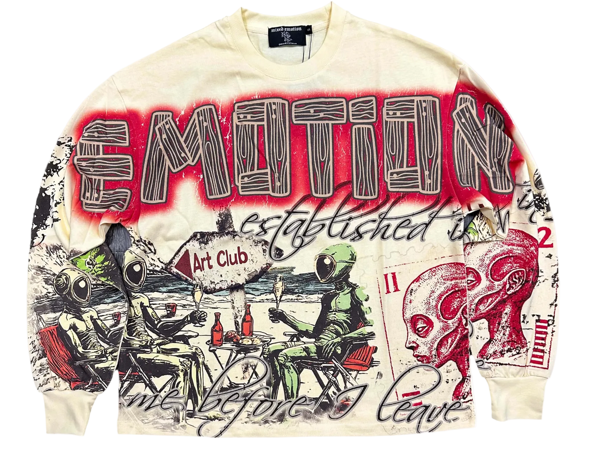 Cream Art Club Long Sleeve