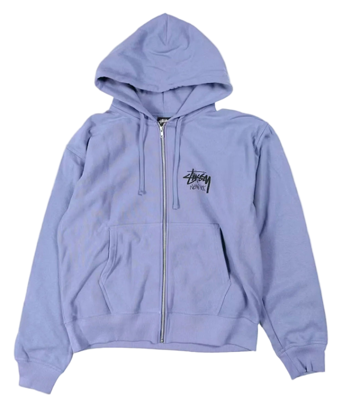 Stock New York Zip Hoodie Pacific