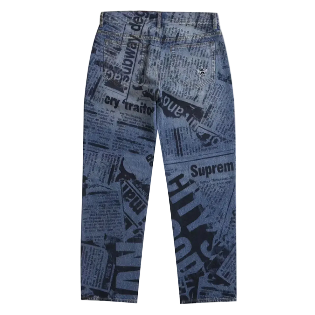 Supreme Regular Jean (SS25) Newspaper