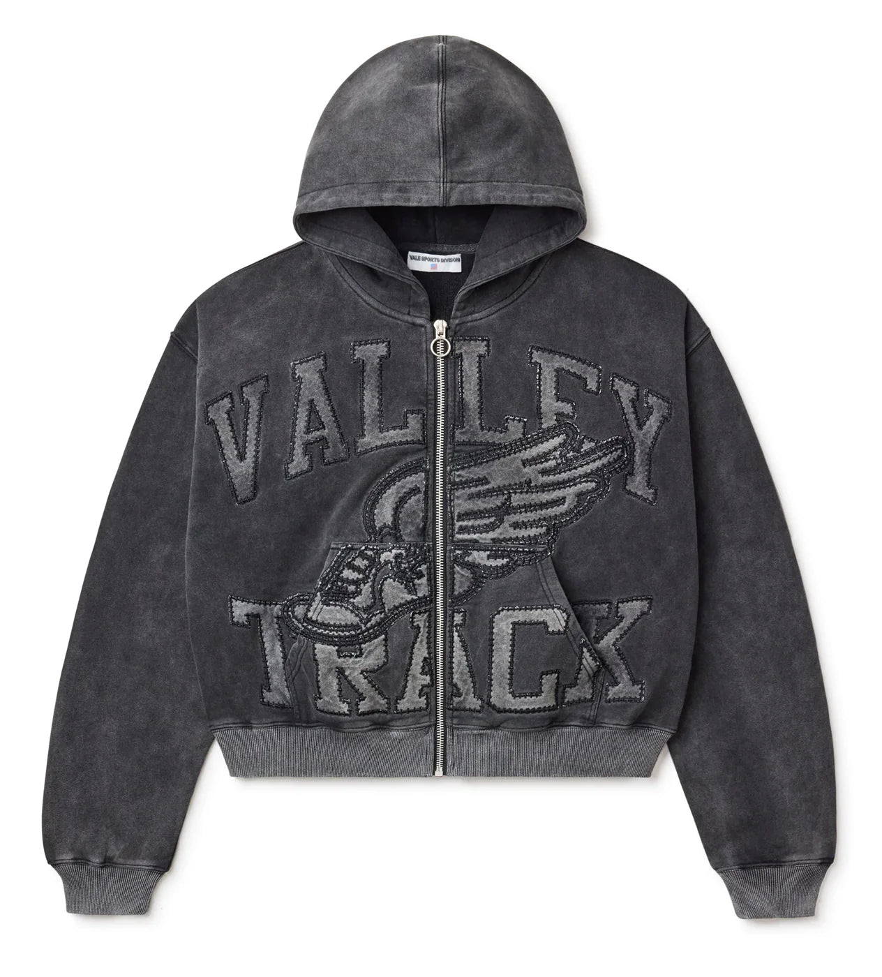 Black Cat Zip Up Hoodie