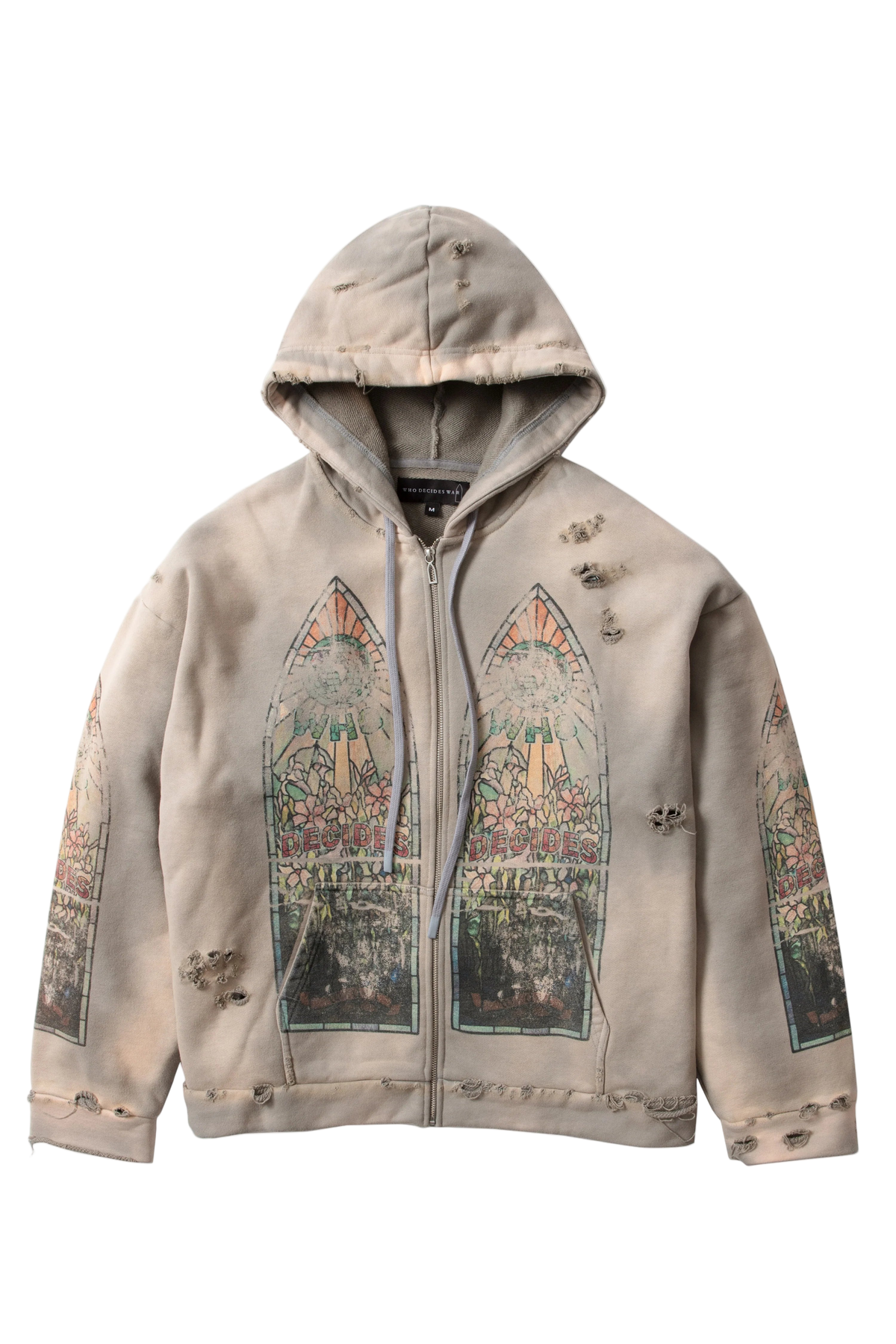 Faded Zip Up
