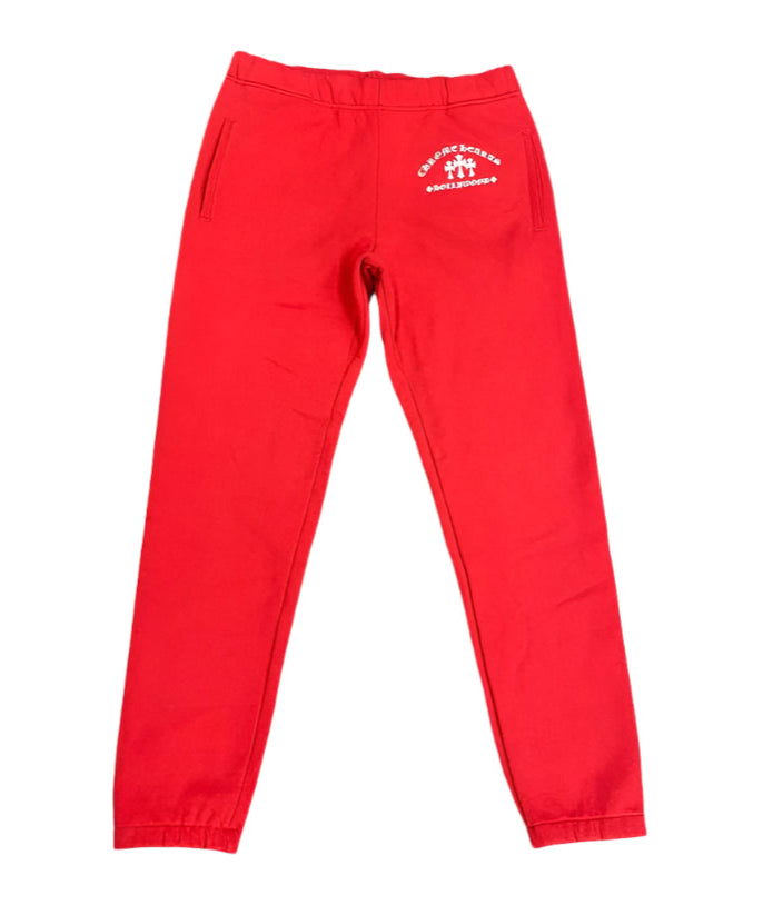 Cemetery Cross Embroidered Sweatpants