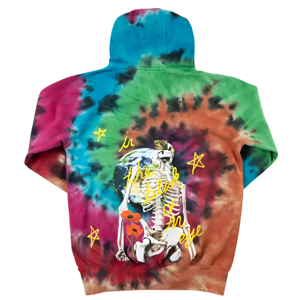 Astroworld UK Blink Of An Eye Tie Dye Hoodie
