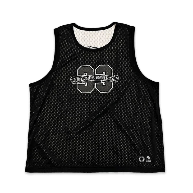 Sports Mesh Basketball Jersey Black