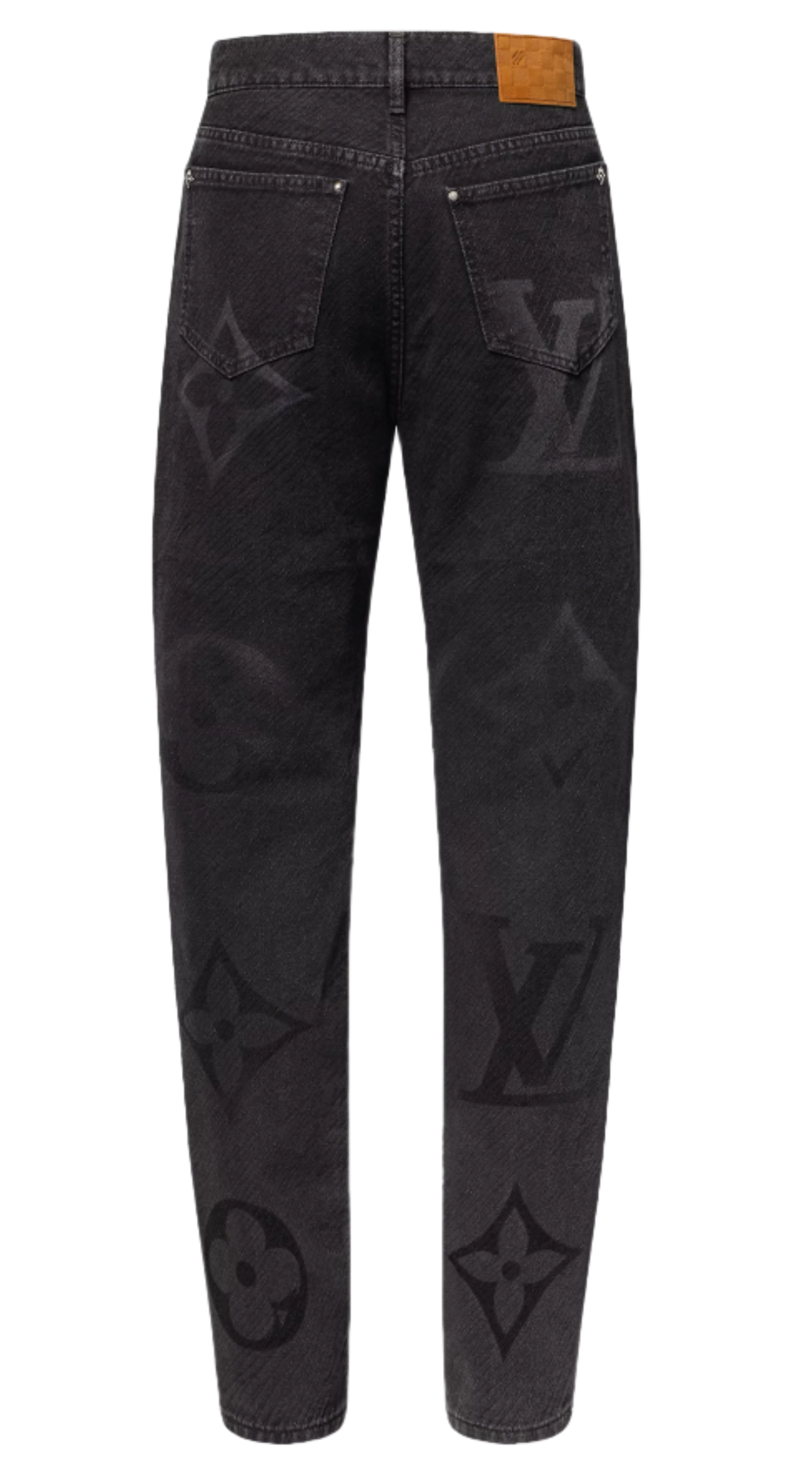 Monogram Denim Pants