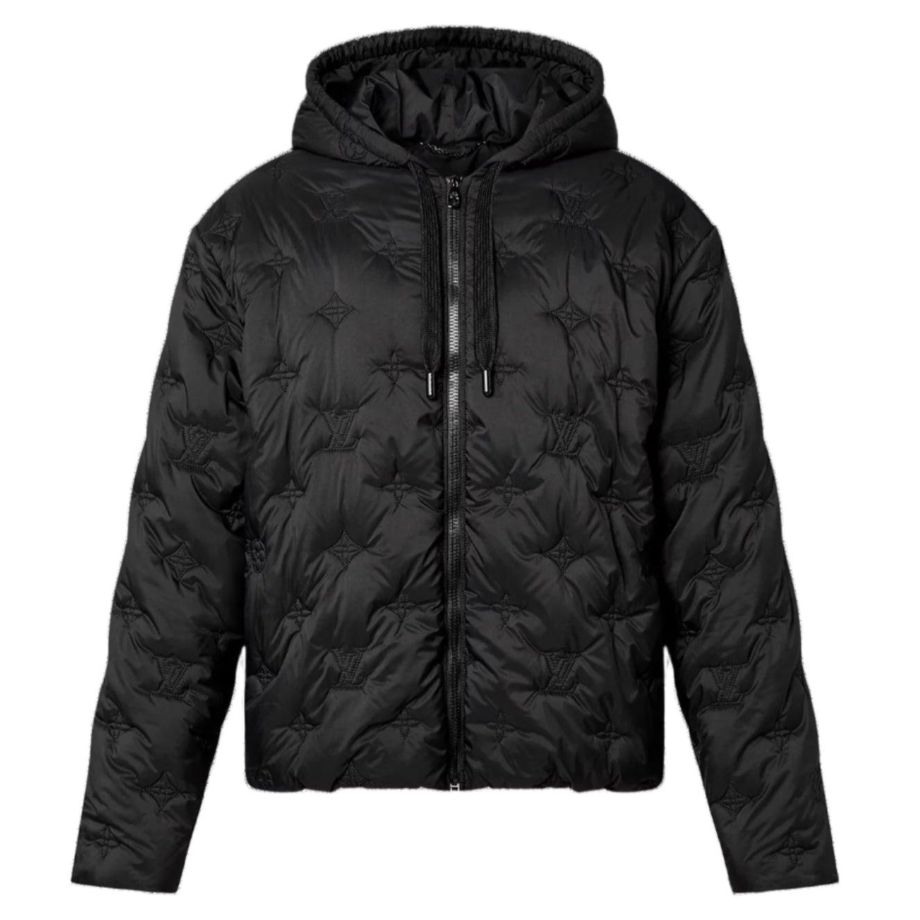 Monogram Quilted Hooded Blouson