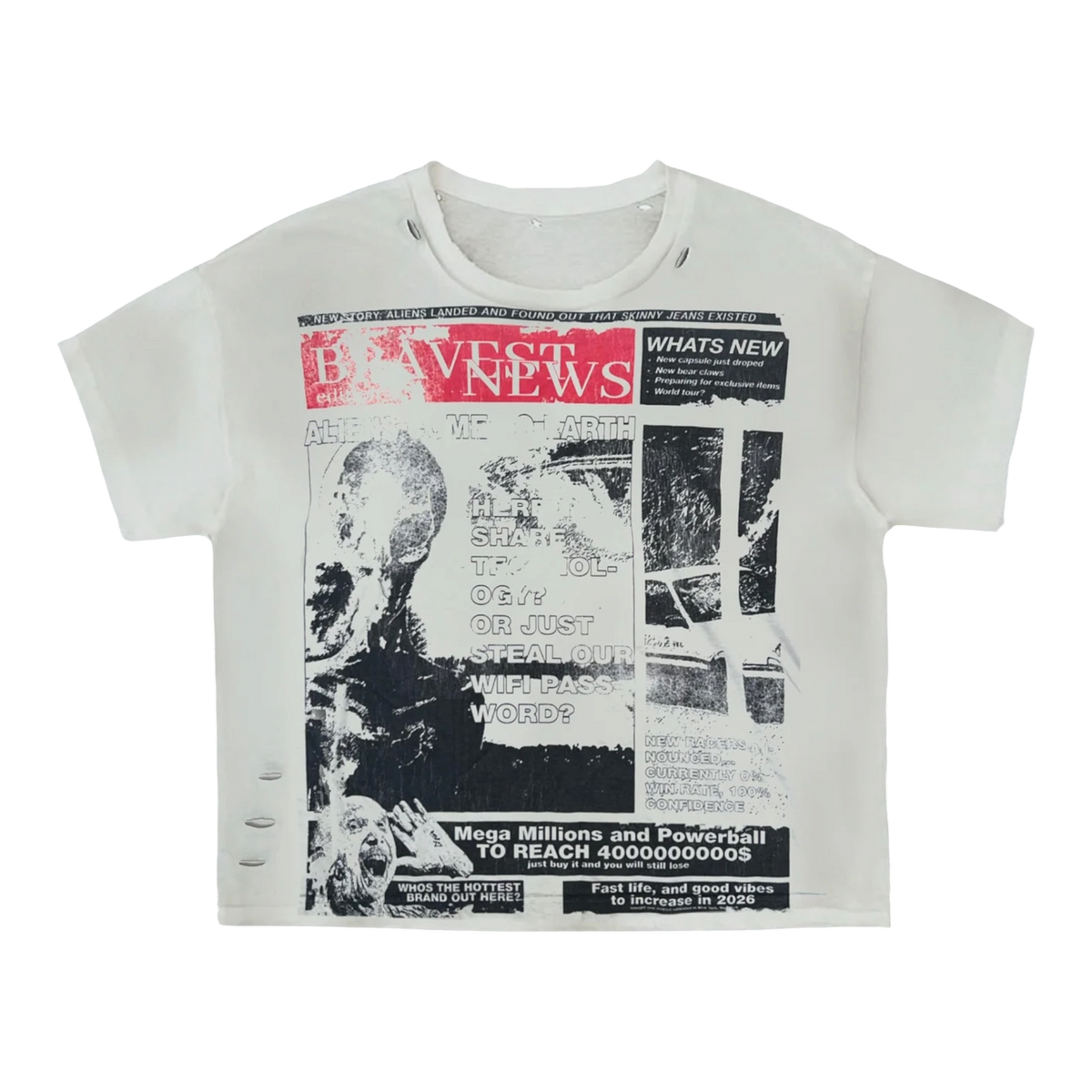 Newspaper Tee