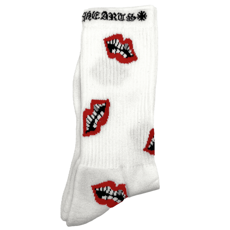 Matty Boy Chomper Socks White
