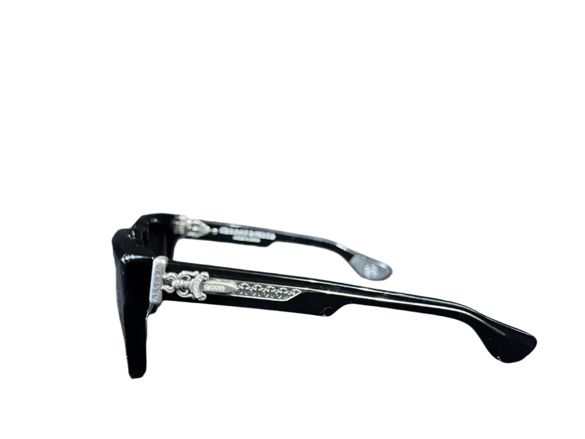 Box Officer Black/Silver Glasses