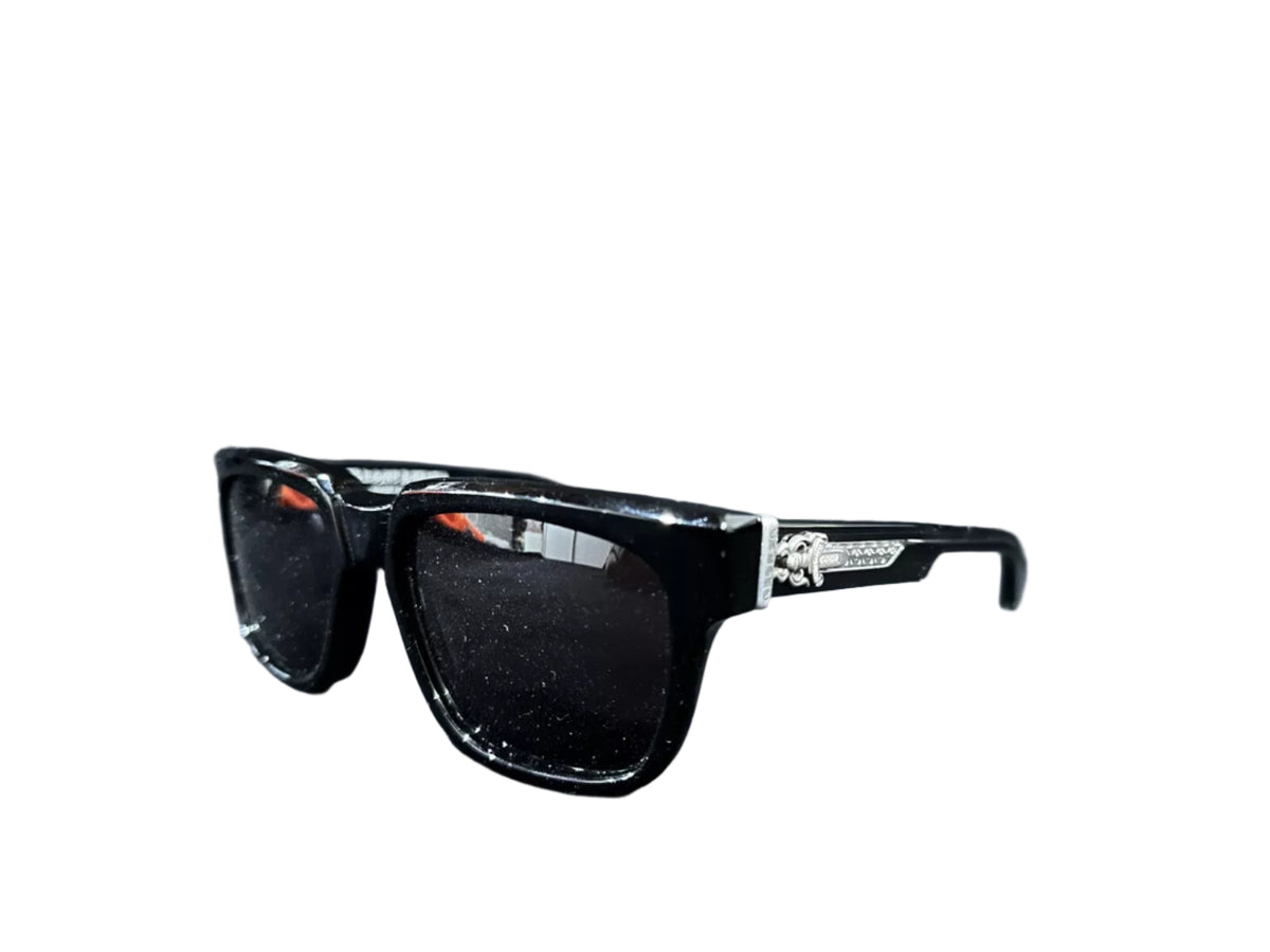 Box Officer Black/Silver Glasses