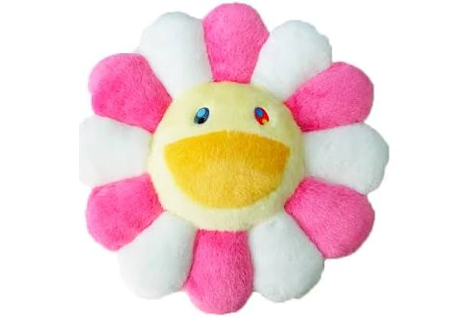 Takashi Murakami Flower Plush 30CM Pink/Light Pink/Yellow