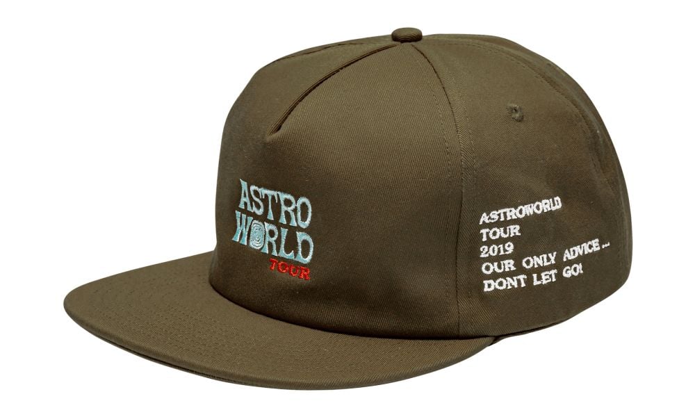 Astroworld Tour Don't Let Go Hat Brown