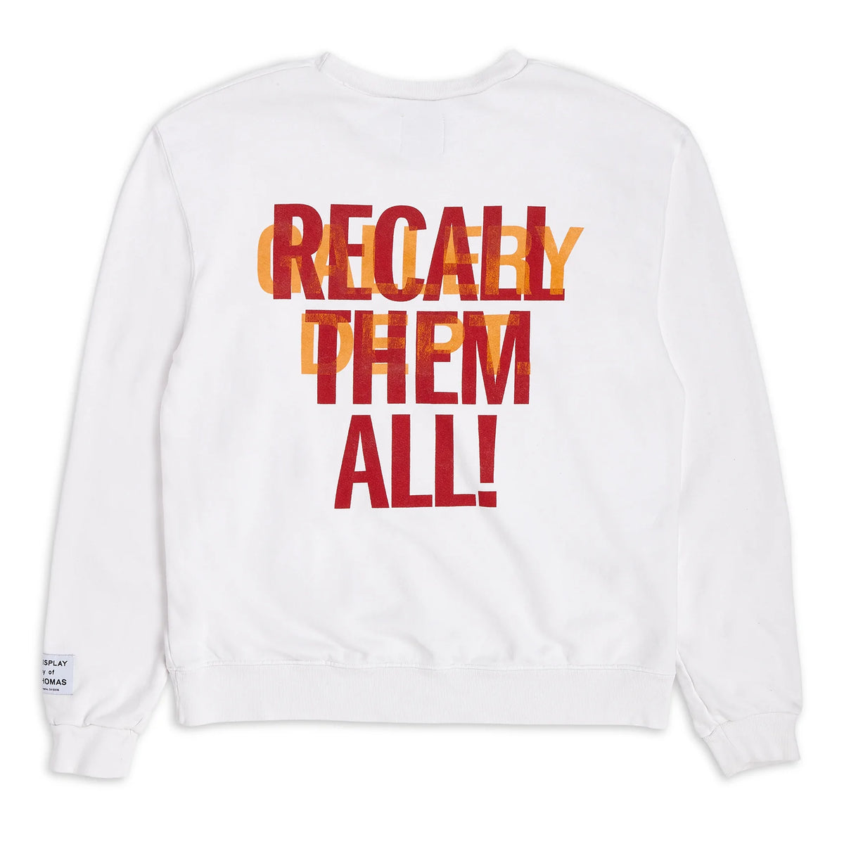 Big G-Ball Crewneck White