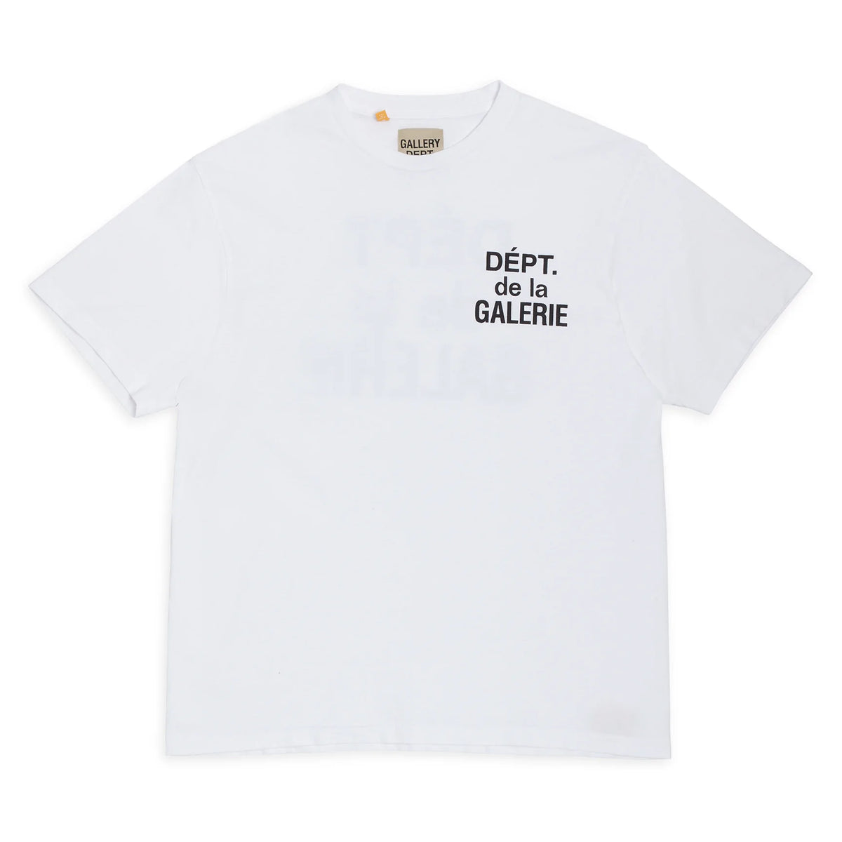 French Logo Tee White