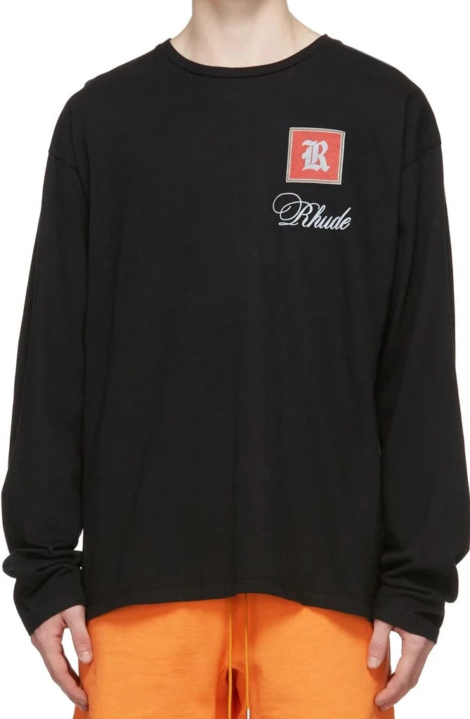 Porceline L/S T-Shirt Black