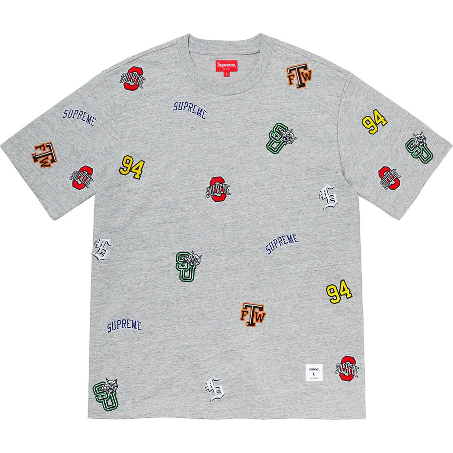 University S/S Top (SS20) Heather Grey