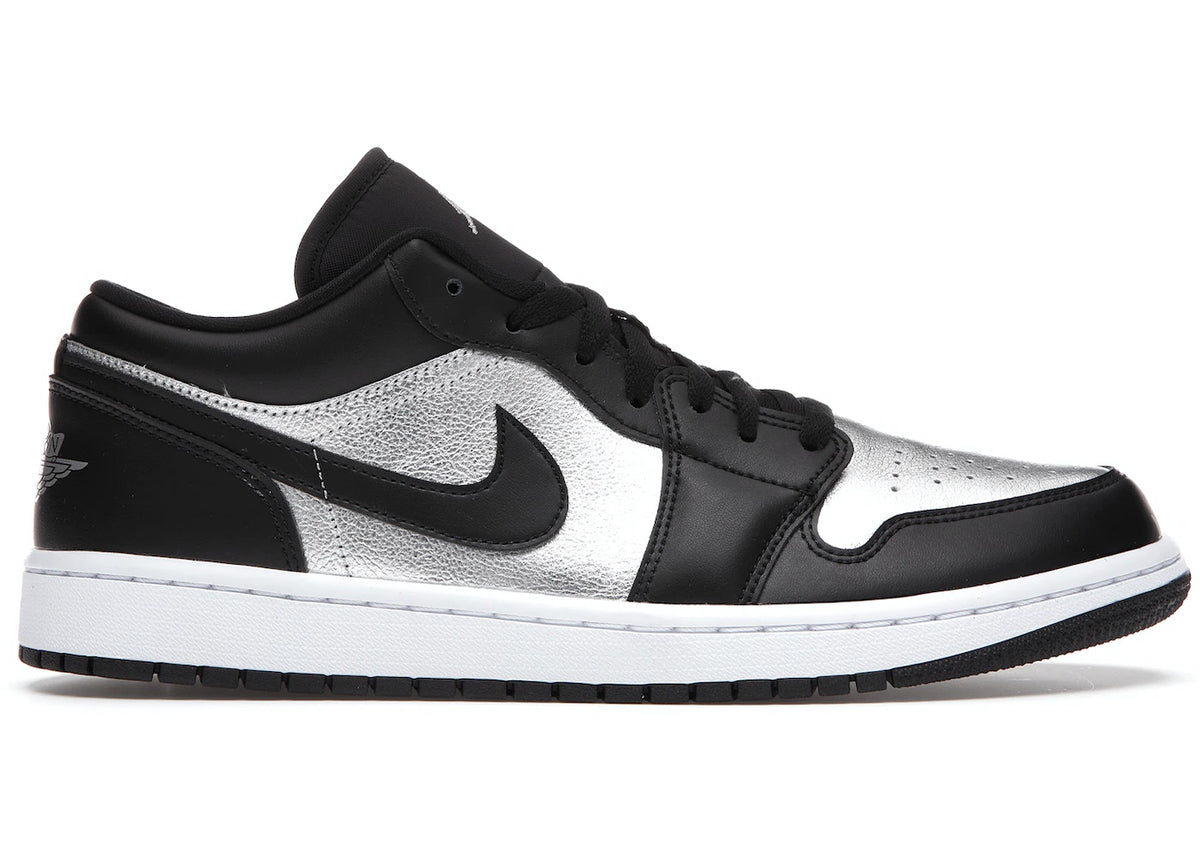 Jordan 1 Low SE Black Metallic Silver (W)