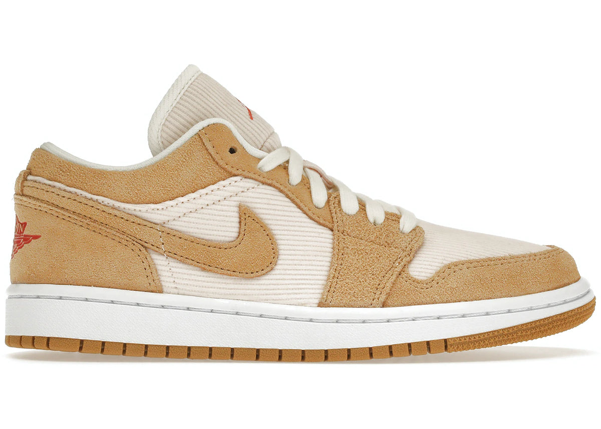 Jordan 1 Low SE Twine Orange Quartz Corduroy (W)