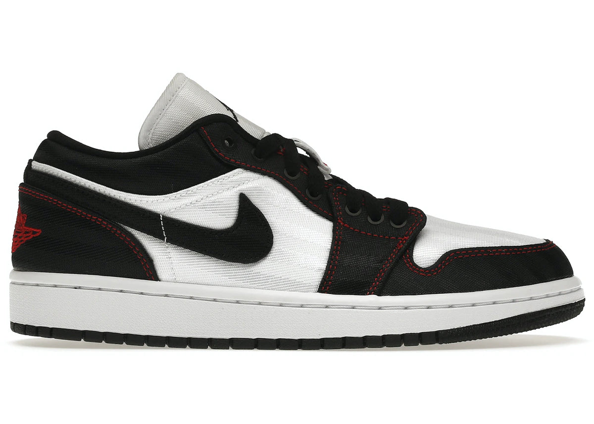 Jordan 1 Low SE White Black Gym Red (W)