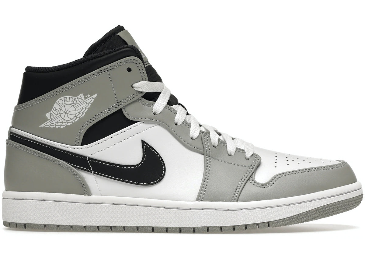 Jordan 1 Mid Light Smoke Grey