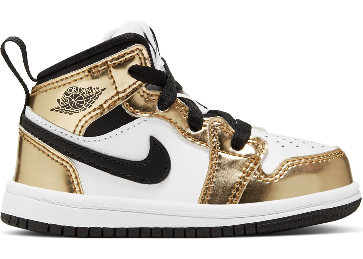 Air Jordan 1 Mid White Gold (TD)