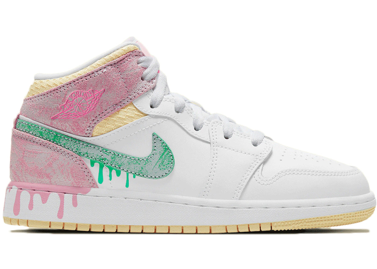 Jordan 1 Mid Paint Drip (PS)