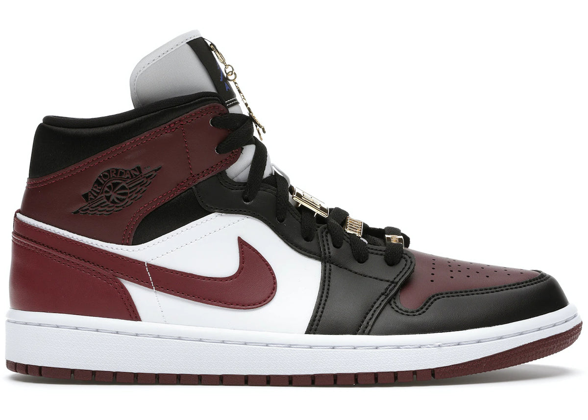 Jordan 1 Mid SE Black Dark Beetroot (W)