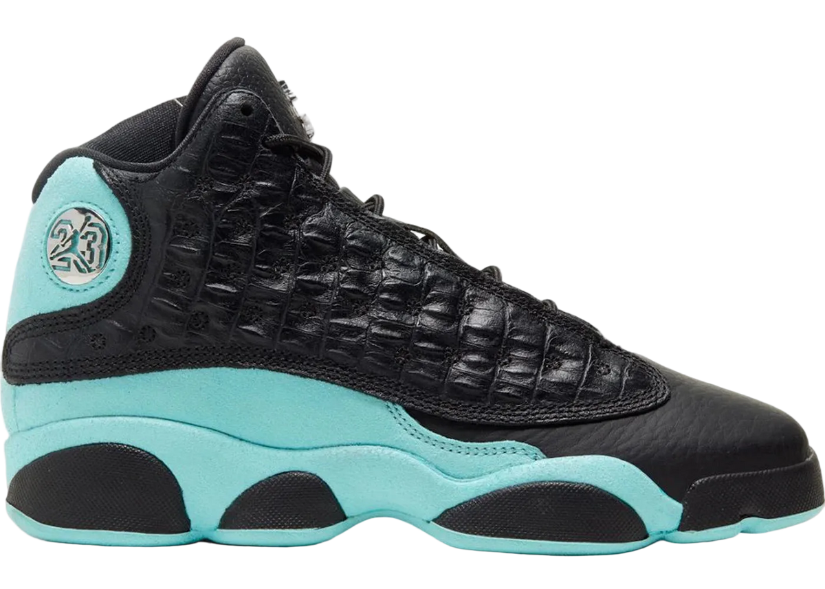 Jordan 13 Retro Black Island Green (GS)