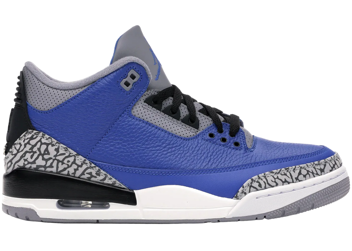 Jordan 3 Retro Varsity Royal Cement