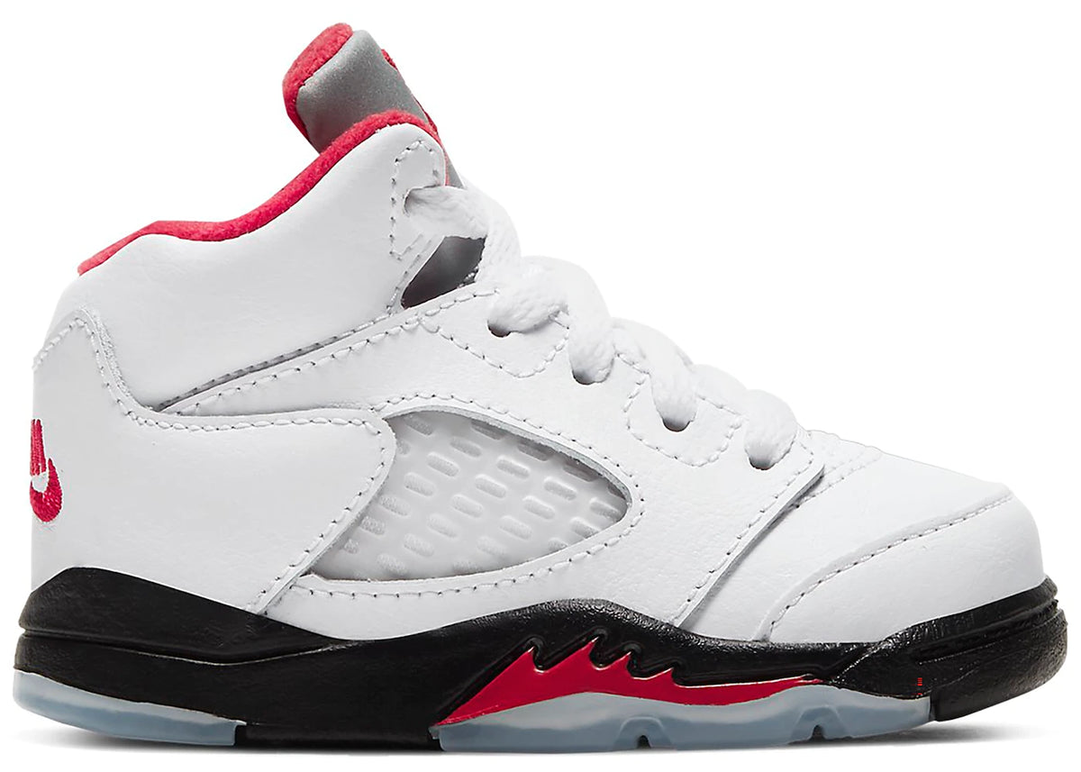 Jordan 5 Retro Fire Red Silver Tongue (2020) (TD)