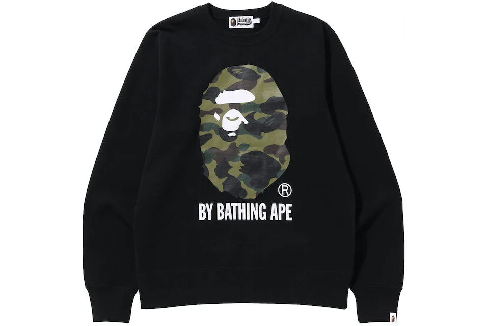 1st Camo By Bathing Ape Crewneck Black