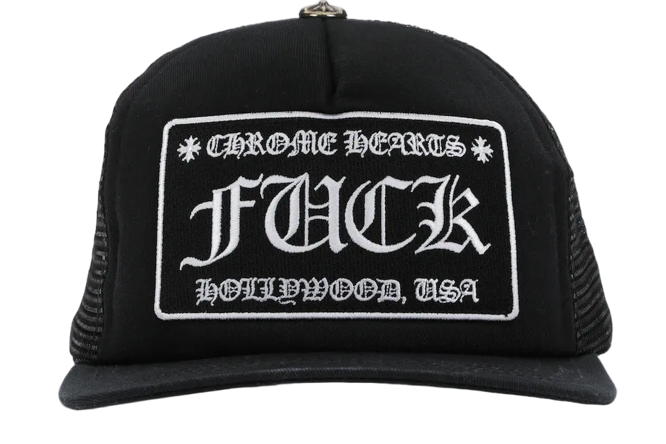 F**K Hollywood Trucker Hat Black