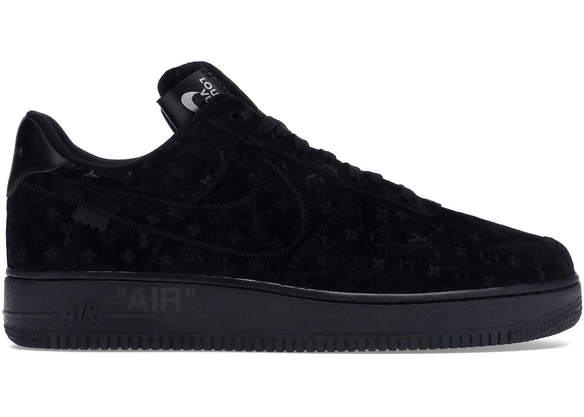 Louis Vuitton Air Force 1 Low By Virgil Abloh Black
