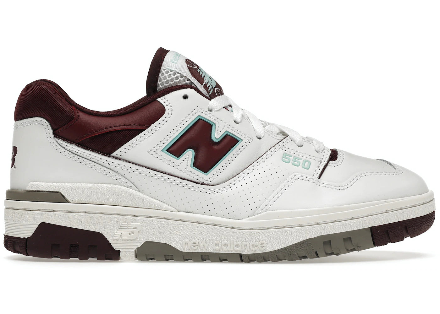 550 Burgundy Cyan