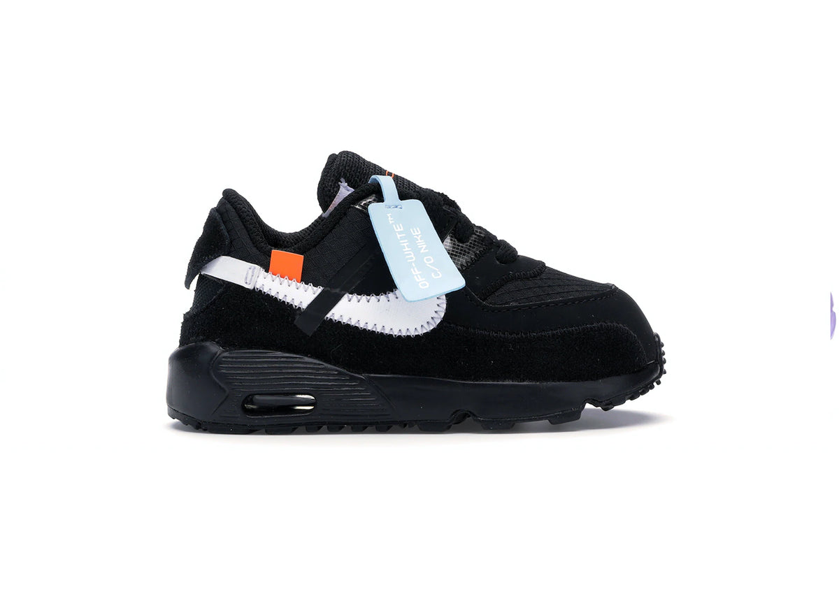 Air Max 90 OFF-WHITE Black White (TD)